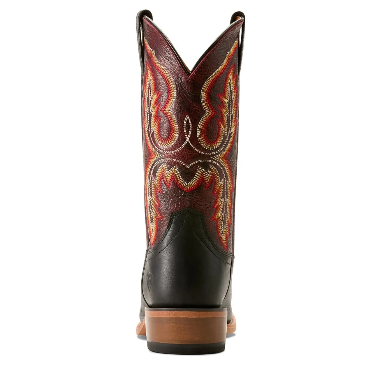 Ariat Men's Futurity Cashout Cowboy Boot Western, Midnight Black/Dark Brick