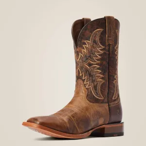 Ariat Men's Point Ryder Square Toe Western Boot - Dry Creek Tan 10042471