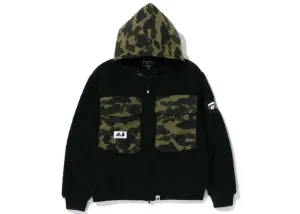 Bape Big Pocket Relaxed Fit BOA Jacket Black 001LJI801004MBLK