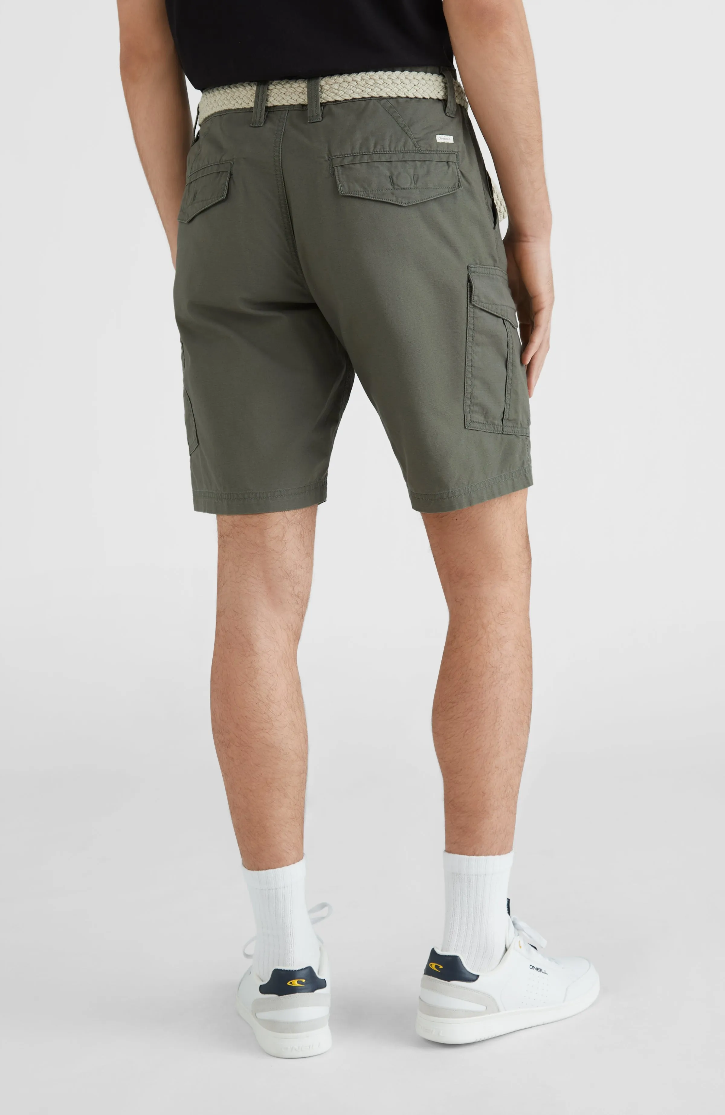 Beach Break Cargo Shorts | Military Green -A