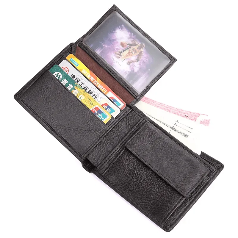 Bifold Leather Wallet for Men - Stylish & Practical