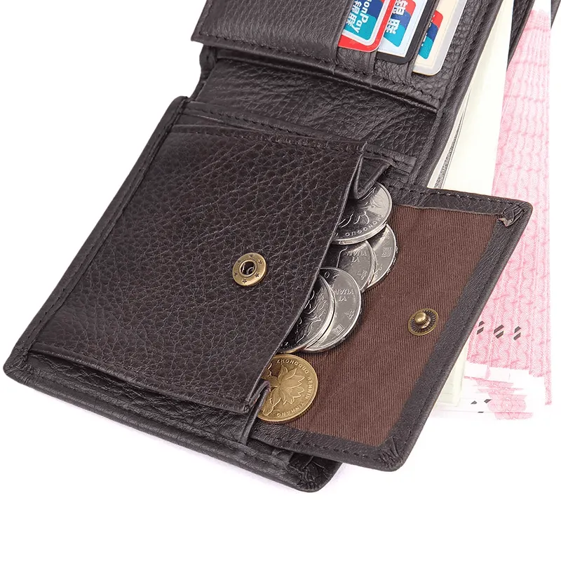 Bifold Leather Wallet for Men - Stylish & Practical