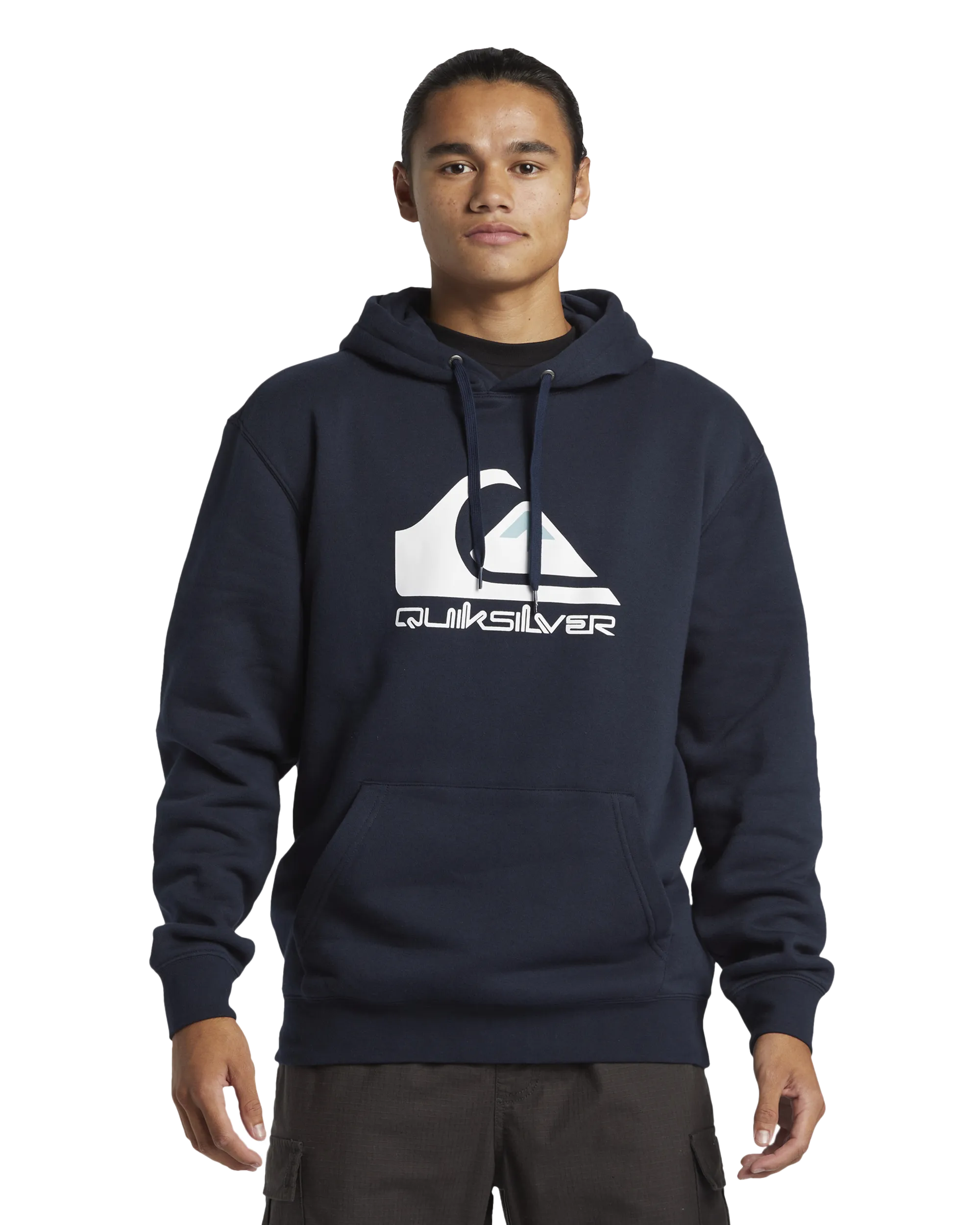 Big Logo Hoodie in Dark Navy