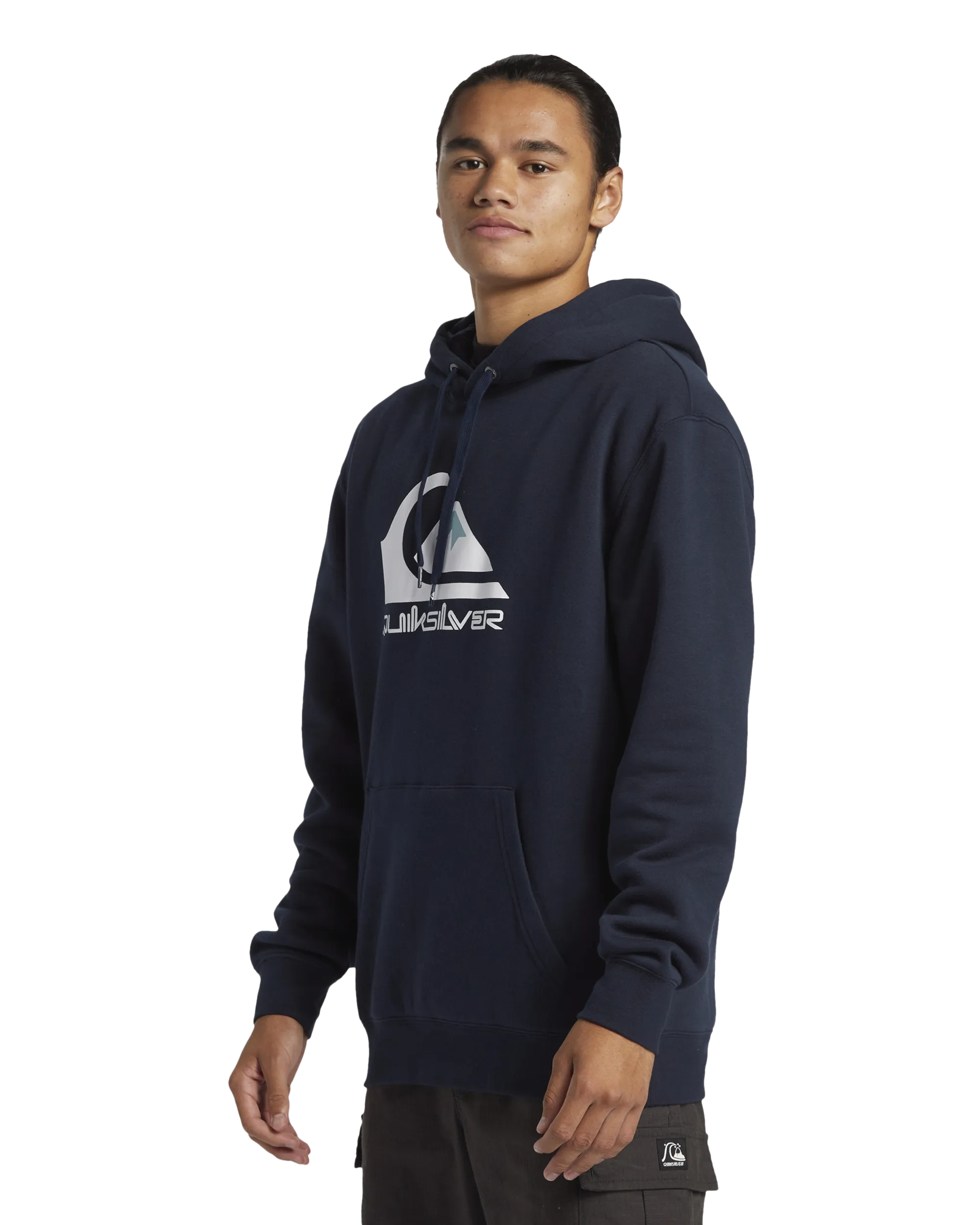 Big Logo Hoodie in Dark Navy