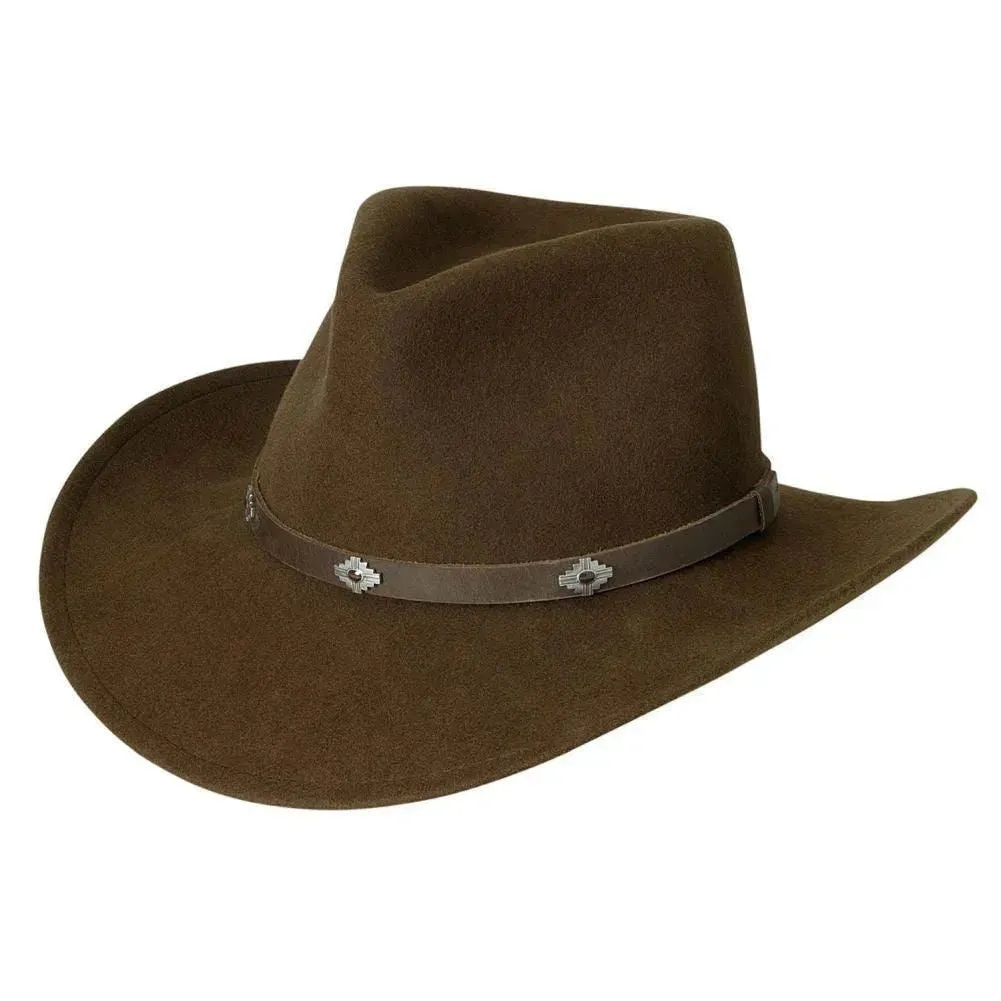 Black Creek (BC2039)- Crushable Wool Felt Cowboy Hat