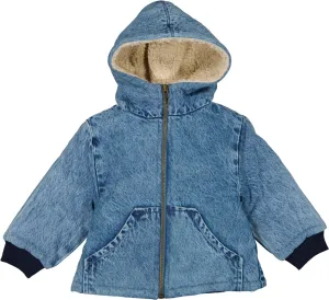 Blue Baby Denim Penguin Jacket