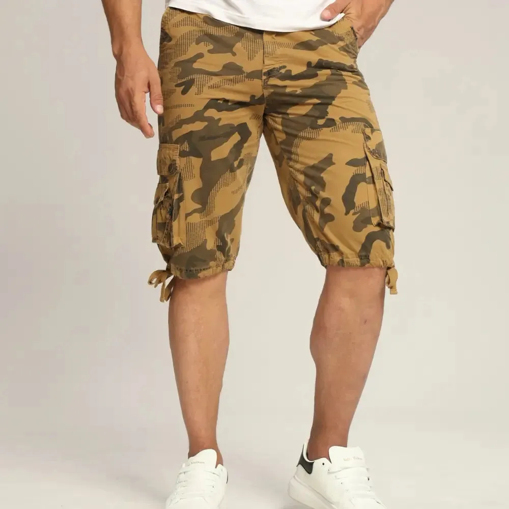 Camo Cargo Shorts For Men