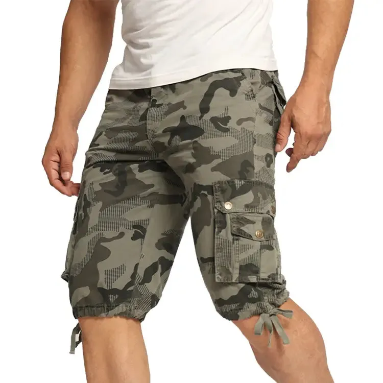 Camo Cargo Shorts For Men