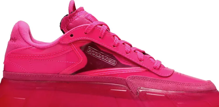 Cardi b x wmns club c 'dynamic pink' Reebok sneakers, pink