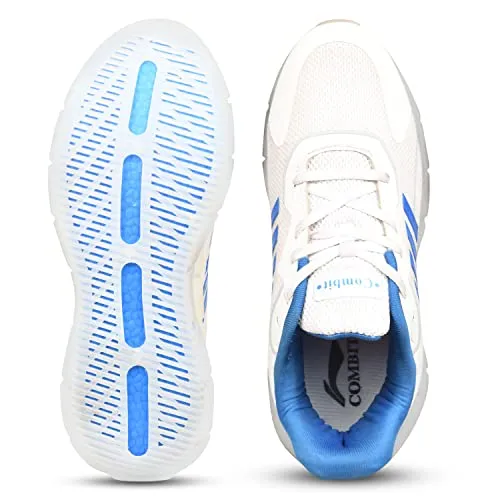 Combit Running Shoes BOOST-01_White/R Blue_10