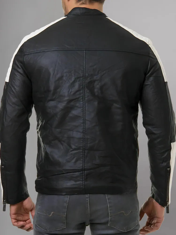 Cooper Biker Style Leather Jacket