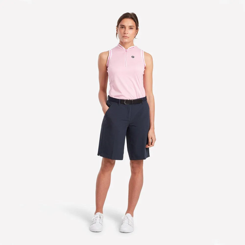 Cross Women's Style Golf Shorts Long - Navy