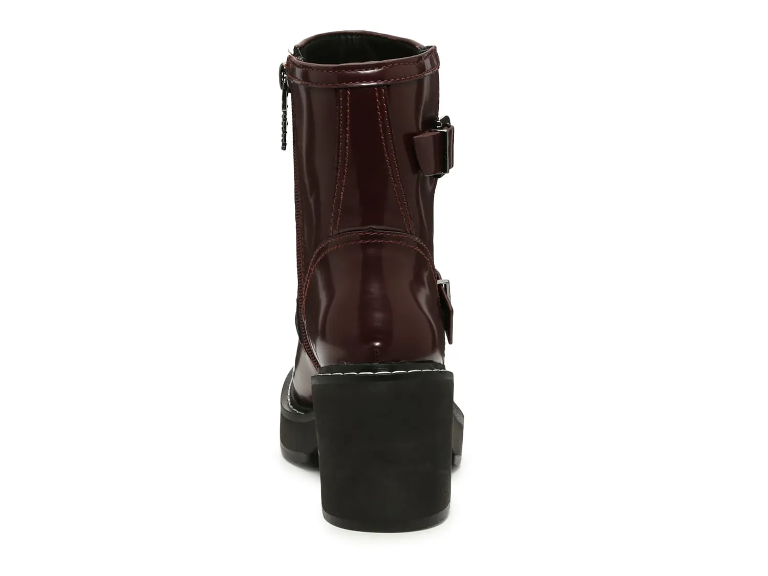 Daray DKNY boots, burgundy