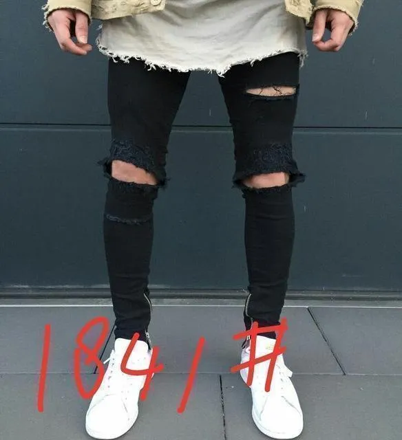 Distressed Denim Jeans Pants For Men