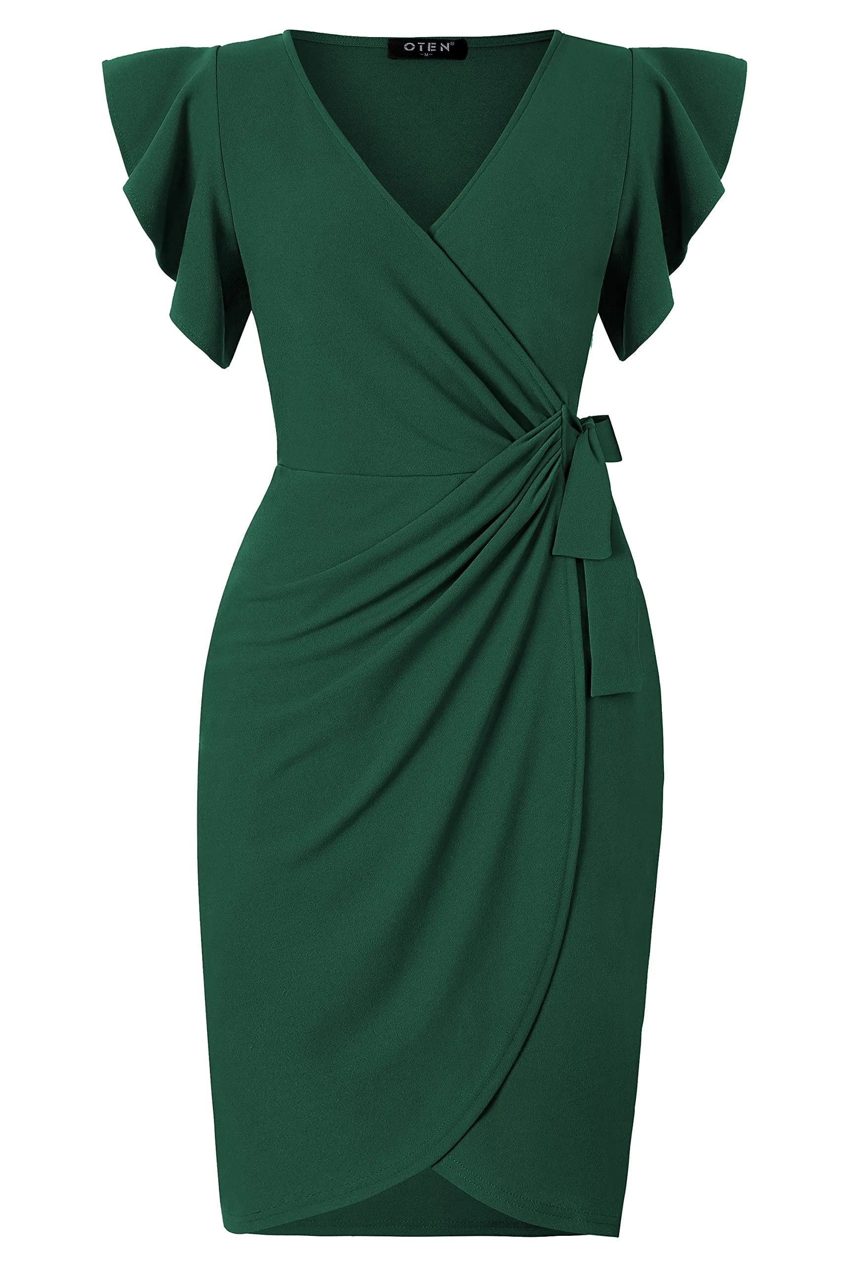 Effortless Elegance: The Ultimate V-Neck Ruffle Wrap Dress for Every Occasion