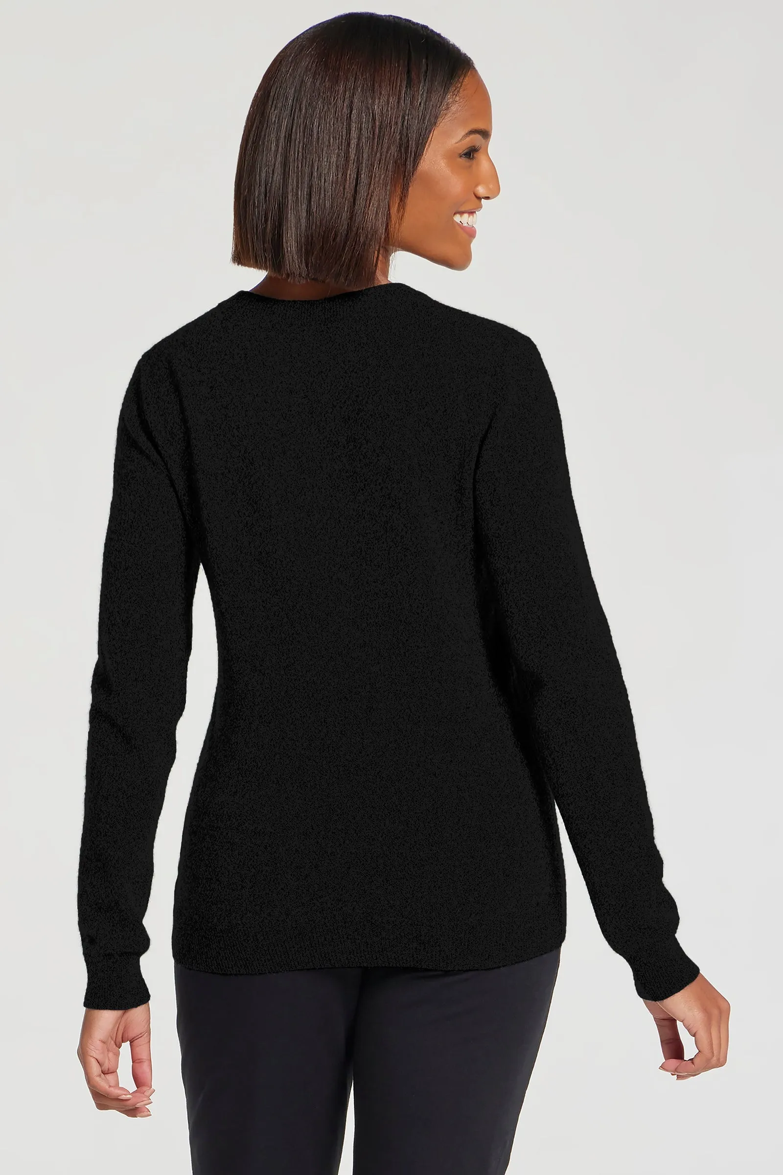 Etta V-Neck Cashmere Sweater Top