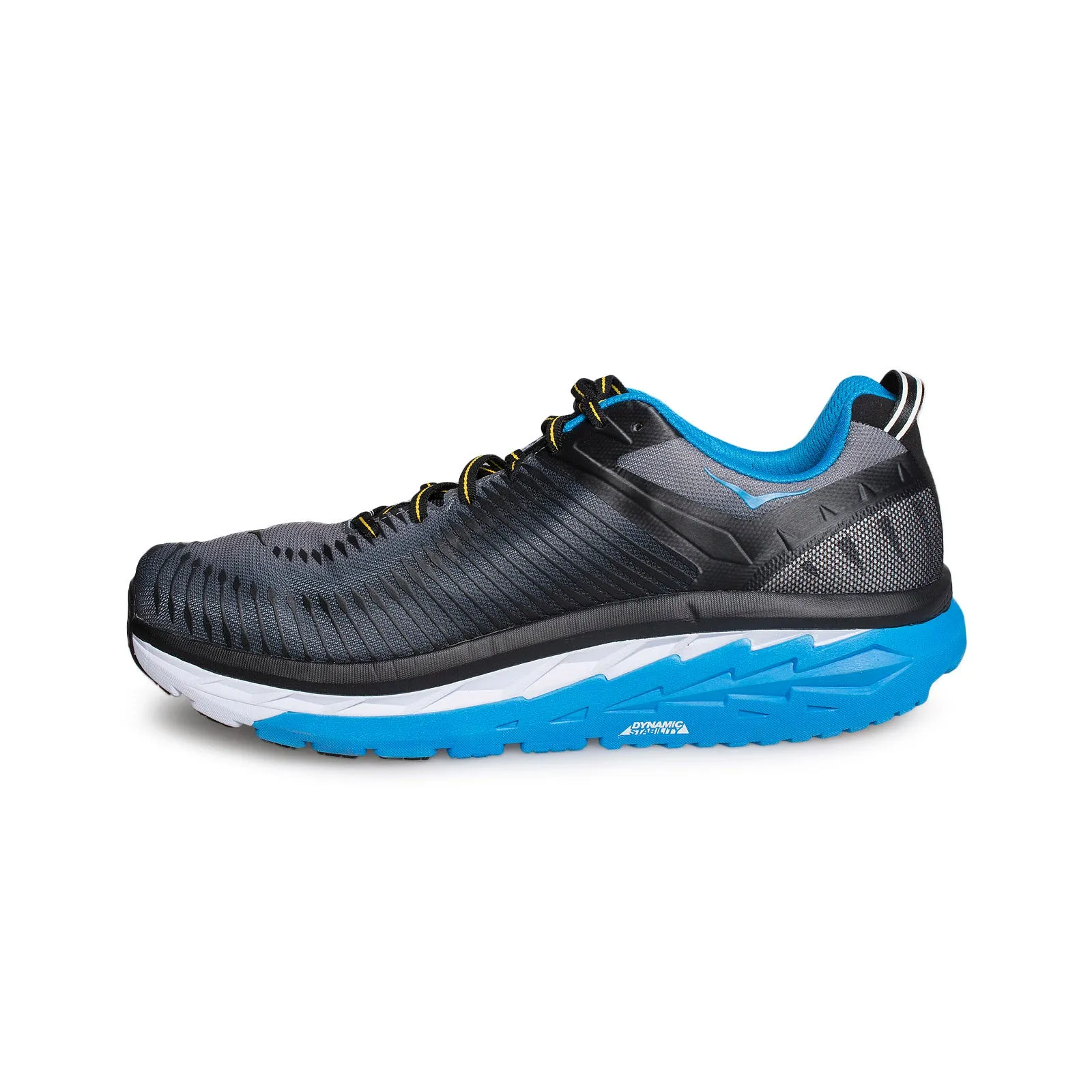 HOKA Arahi 2 Black / Charcoal Gray Running Shoes - Men's