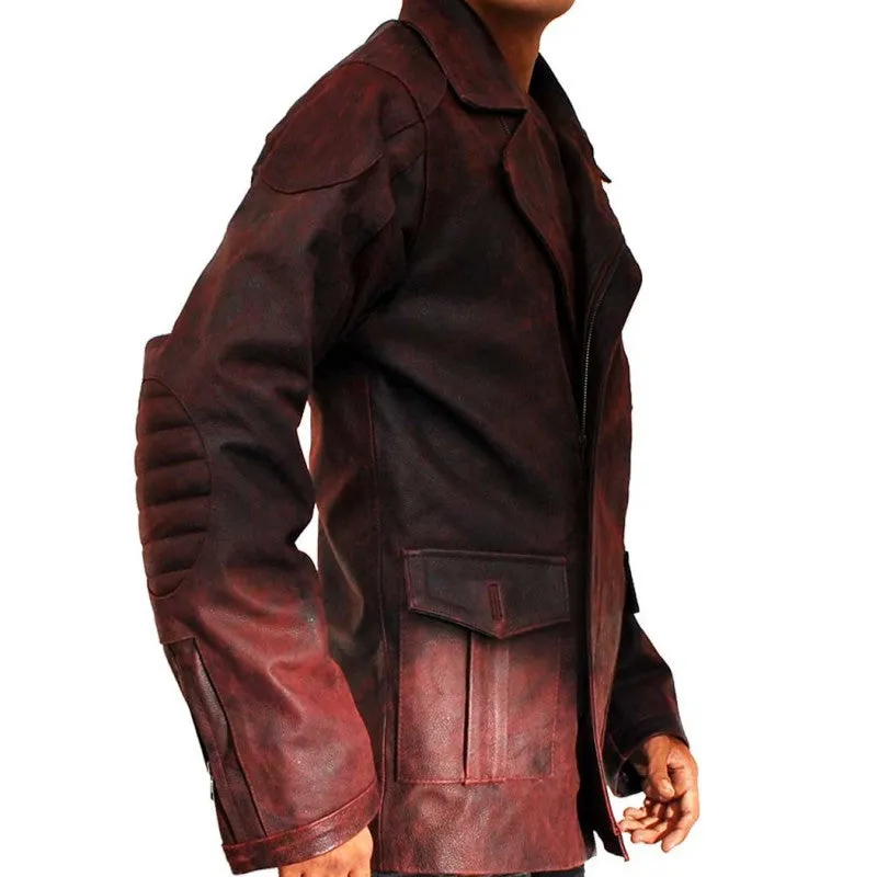 I Robot Mens Leather Jacket