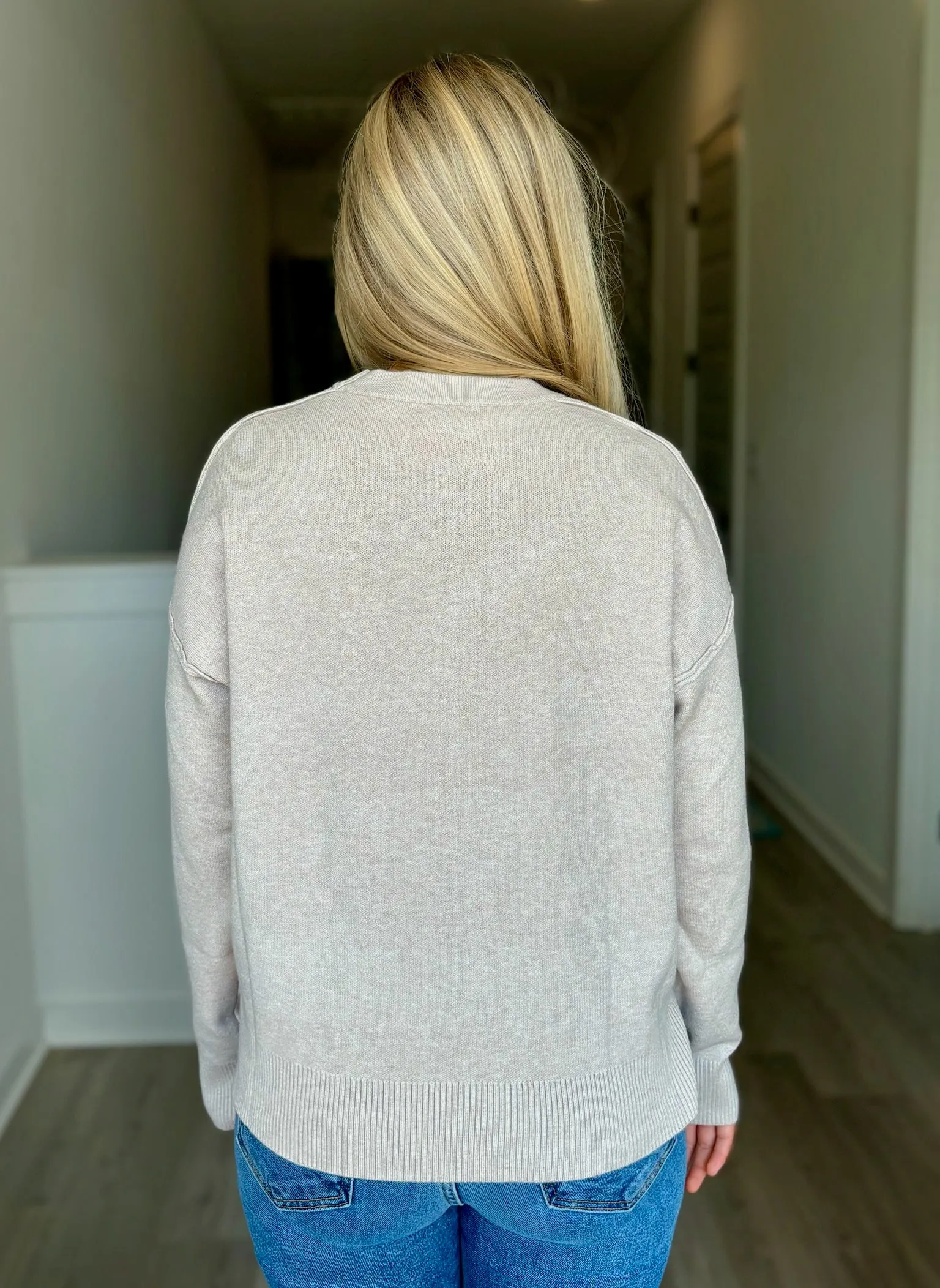 Jacquard Soft Knit Sweater