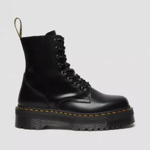 Jadon platform boots in smooth leather Dr. Martens Unisex, black