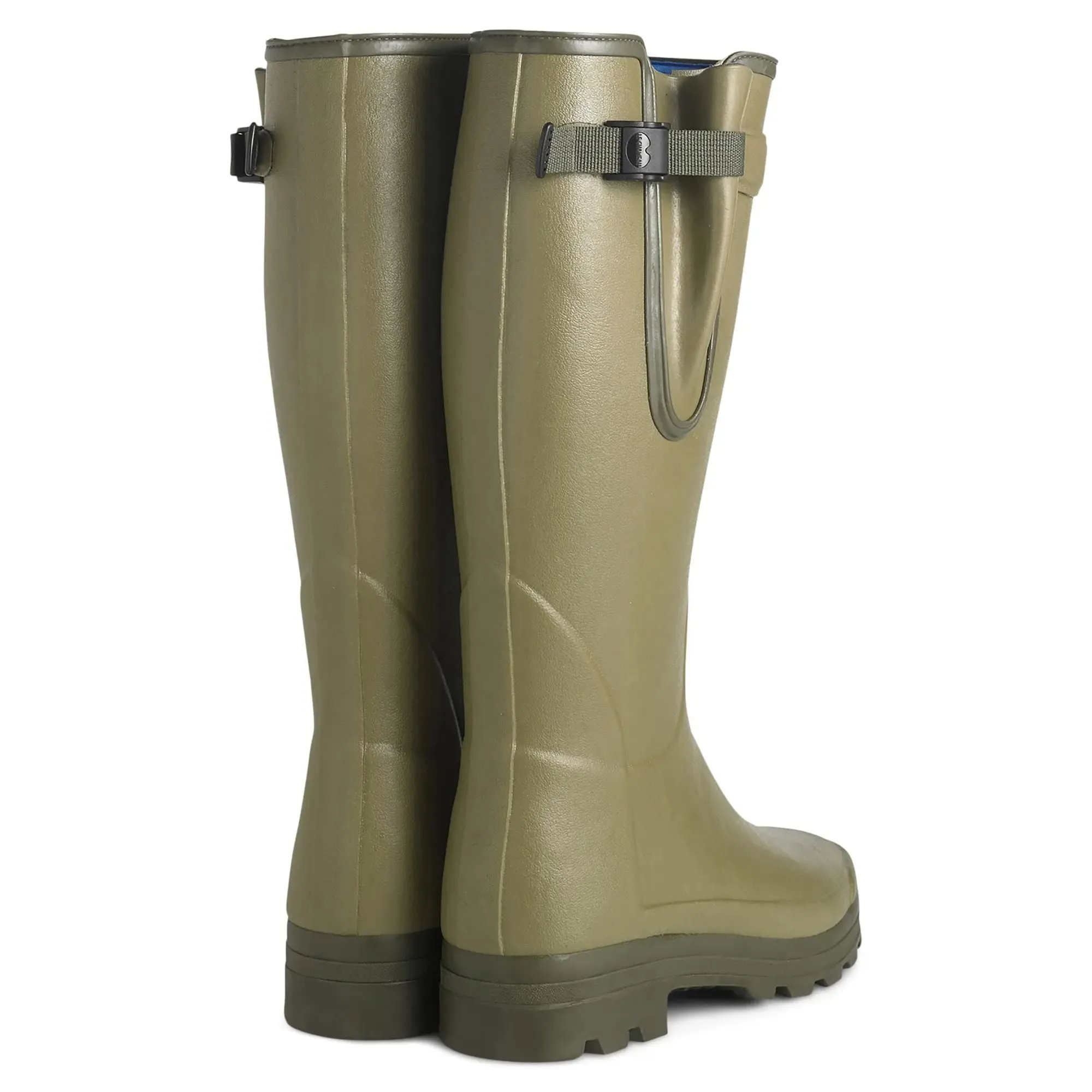 LE CHAMEAU Vierzonord Boots - Mens Neoprene Lined - Iconic Green