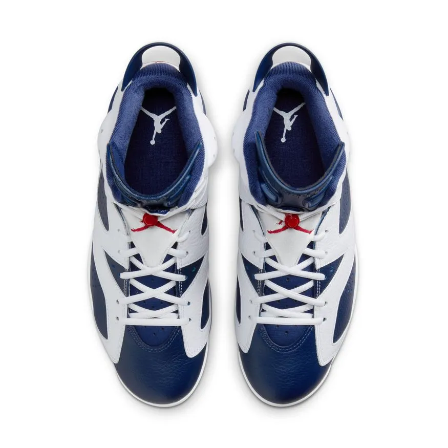 M Air Jordan 6 Retro "White and Midnight Navy" CT8529-164