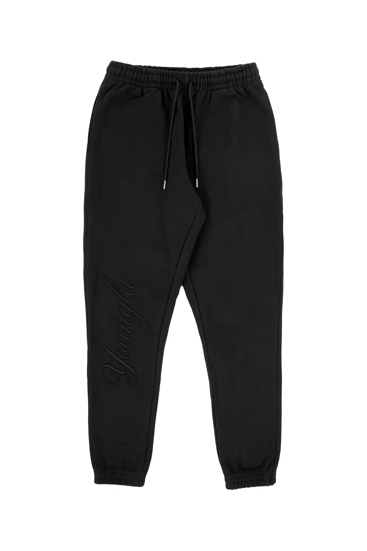 MC - Men’s Workout Joggers: Cotton sweatpants with embroidery, ideal for fitness and casual wear