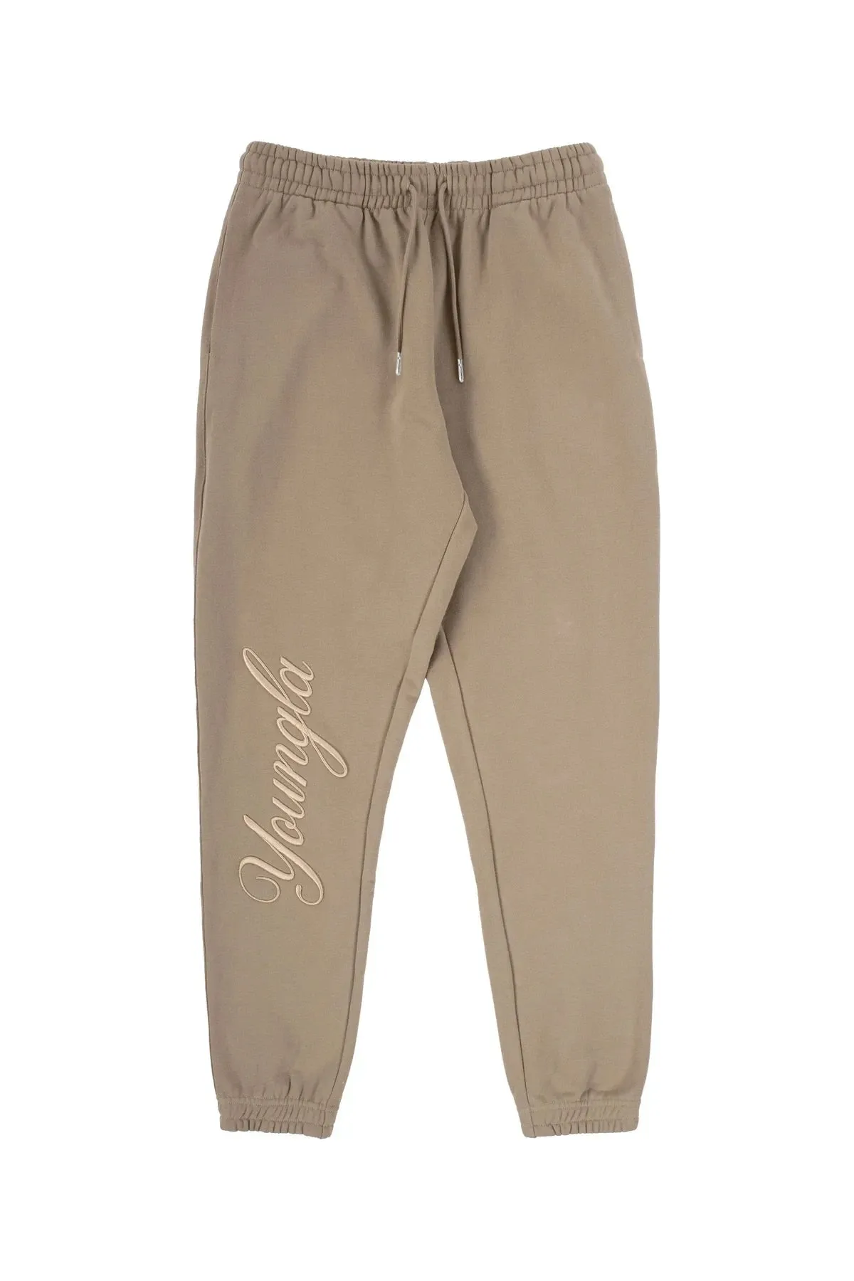 MC - Men’s Workout Joggers: Cotton sweatpants with embroidery, ideal for fitness and casual wear