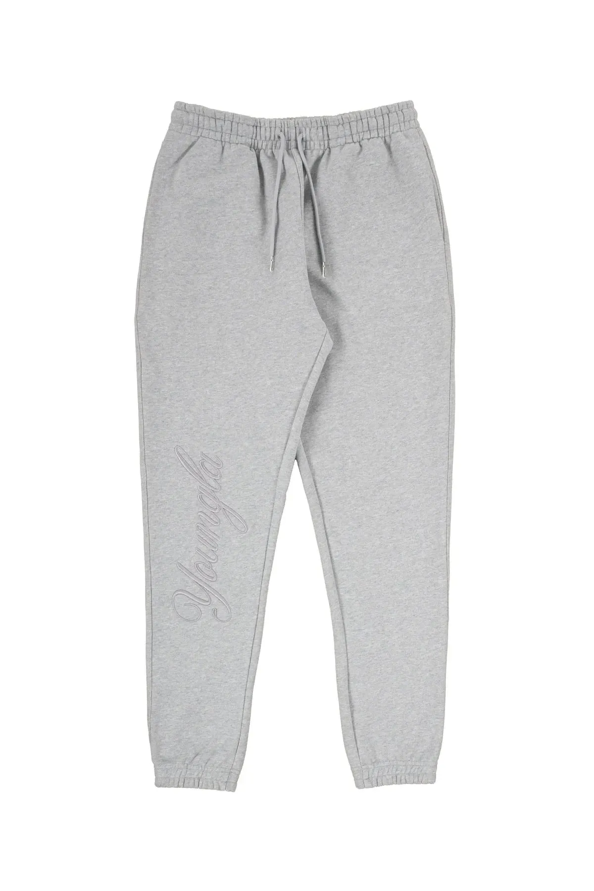 MC - Men’s Workout Joggers: Cotton sweatpants with embroidery, ideal for fitness and casual wear