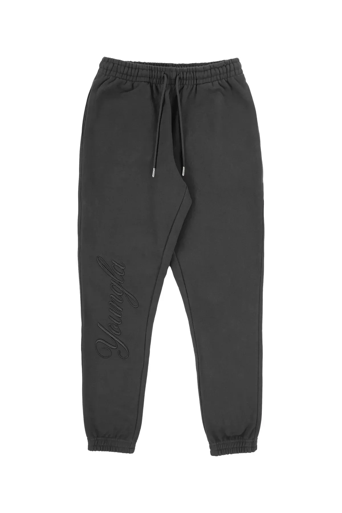 MC - Men’s Workout Joggers: Cotton sweatpants with embroidery, ideal for fitness and casual wear