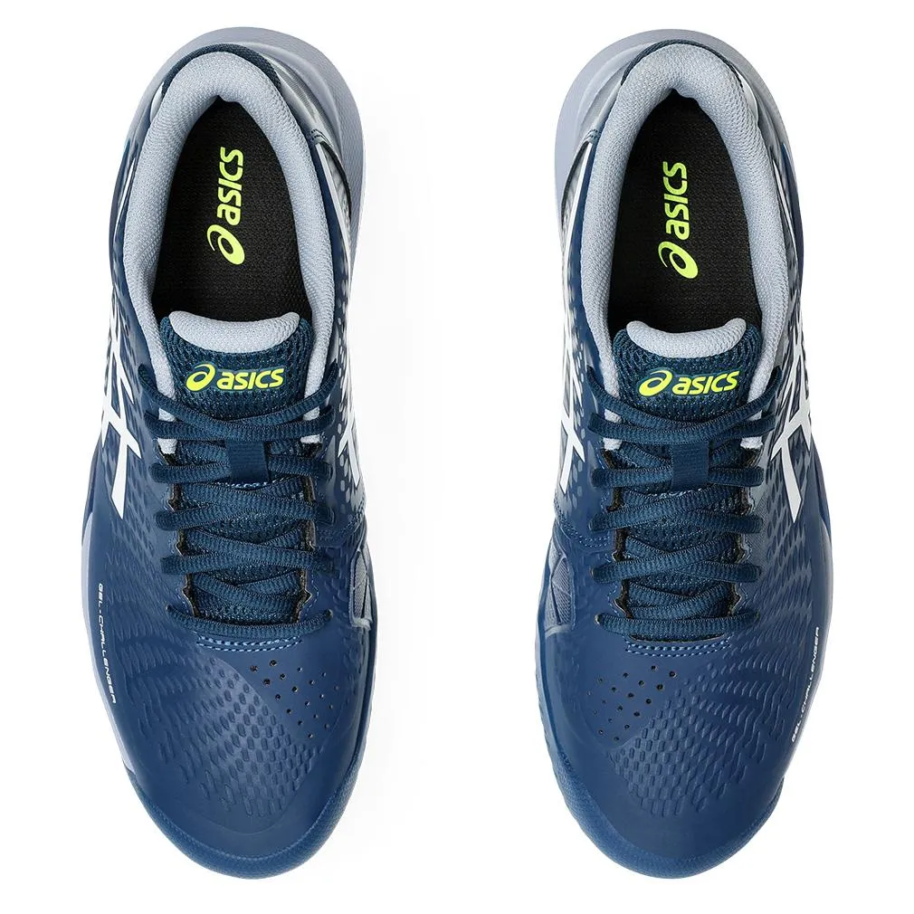 Mens Gel-Challenger 14 Tennis Shoes Mako Blue and White