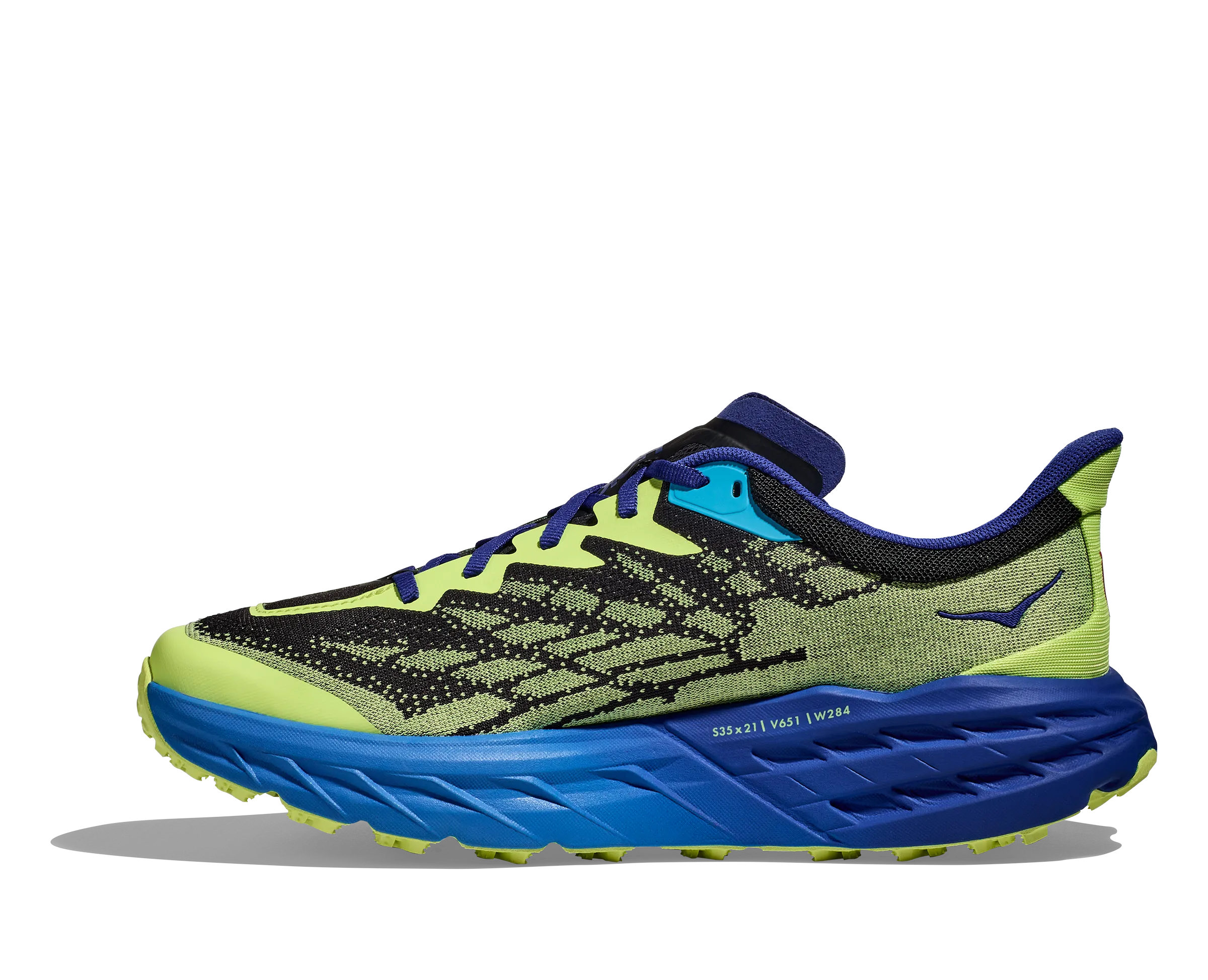 MEN'S HOKA SPEEDGOAT 5 1123157LTC COLOR:  LETTUCE/EVENING SKY