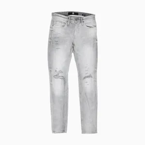 Men's Jeans With Shreds Denim Pant