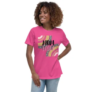 MOM WOW Mother's day gift, Women's Relaxed T-Shirt