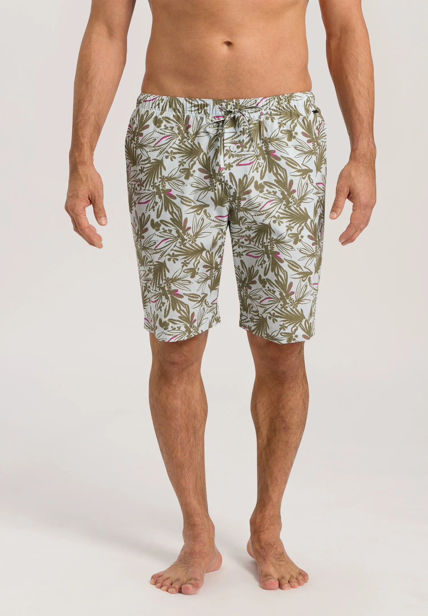 Night And Day Short Woven Pant | Bold Botanic Print 75117-2964