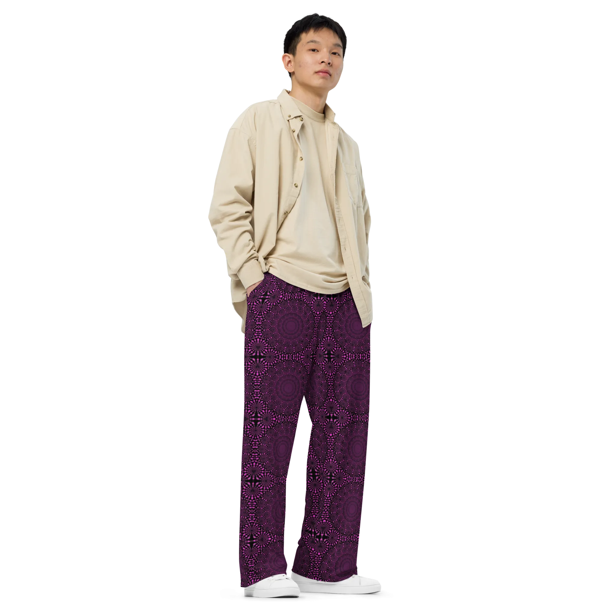 Recursia Desert Dream Men's Wide Leg Pants