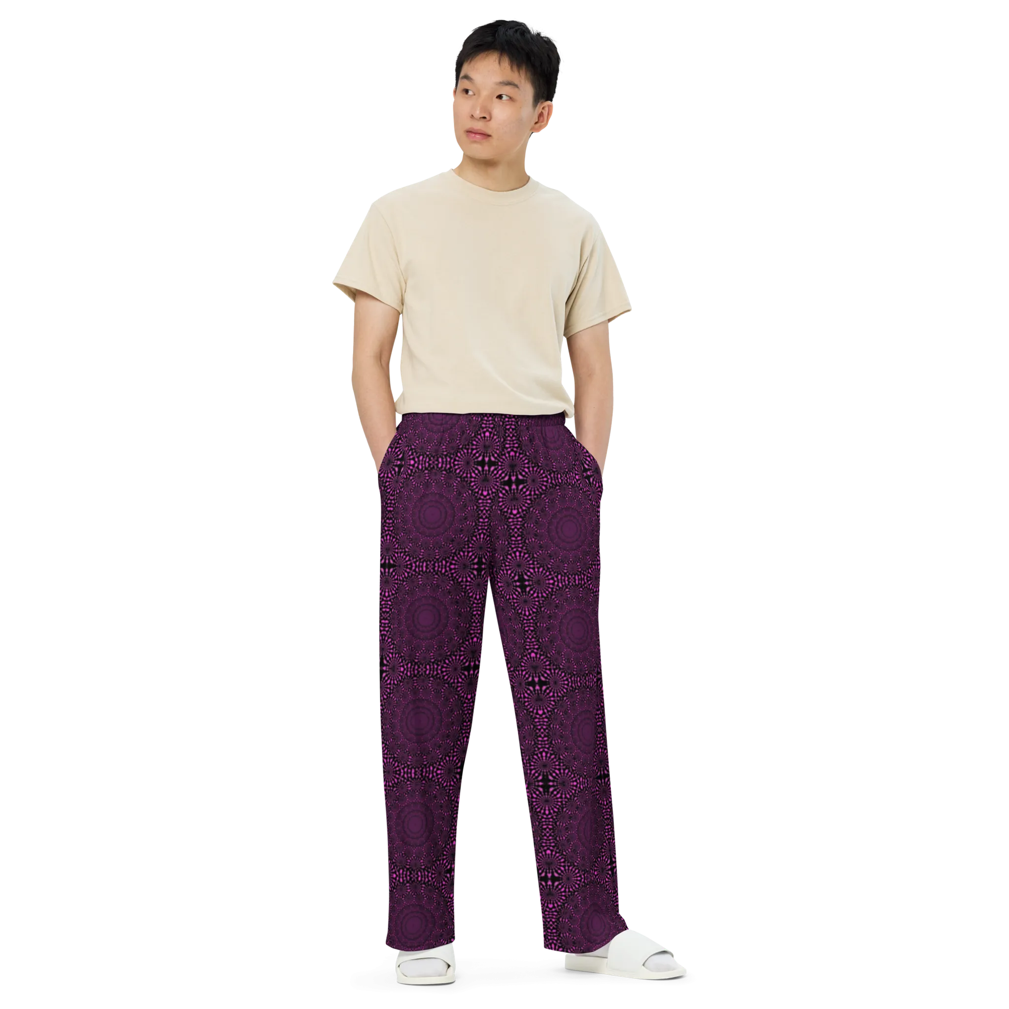 Recursia Desert Dream Men's Wide Leg Pants