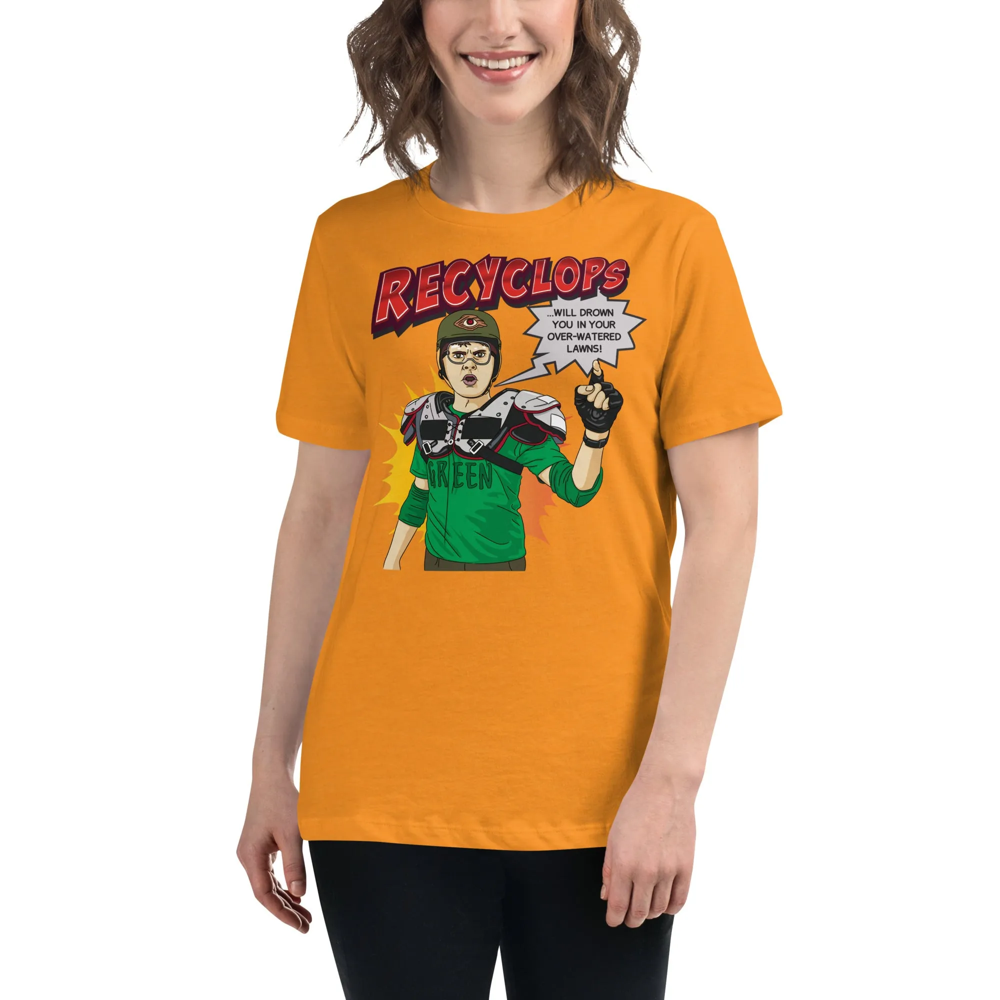 Recyclops Lawns Women's Relaxed T-Shirt