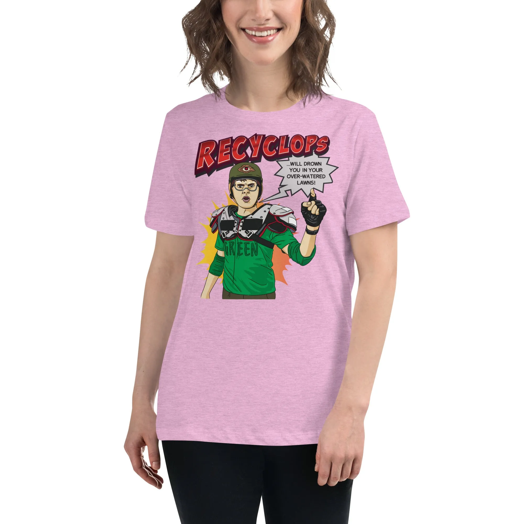 Recyclops Lawns Women's Relaxed T-Shirt