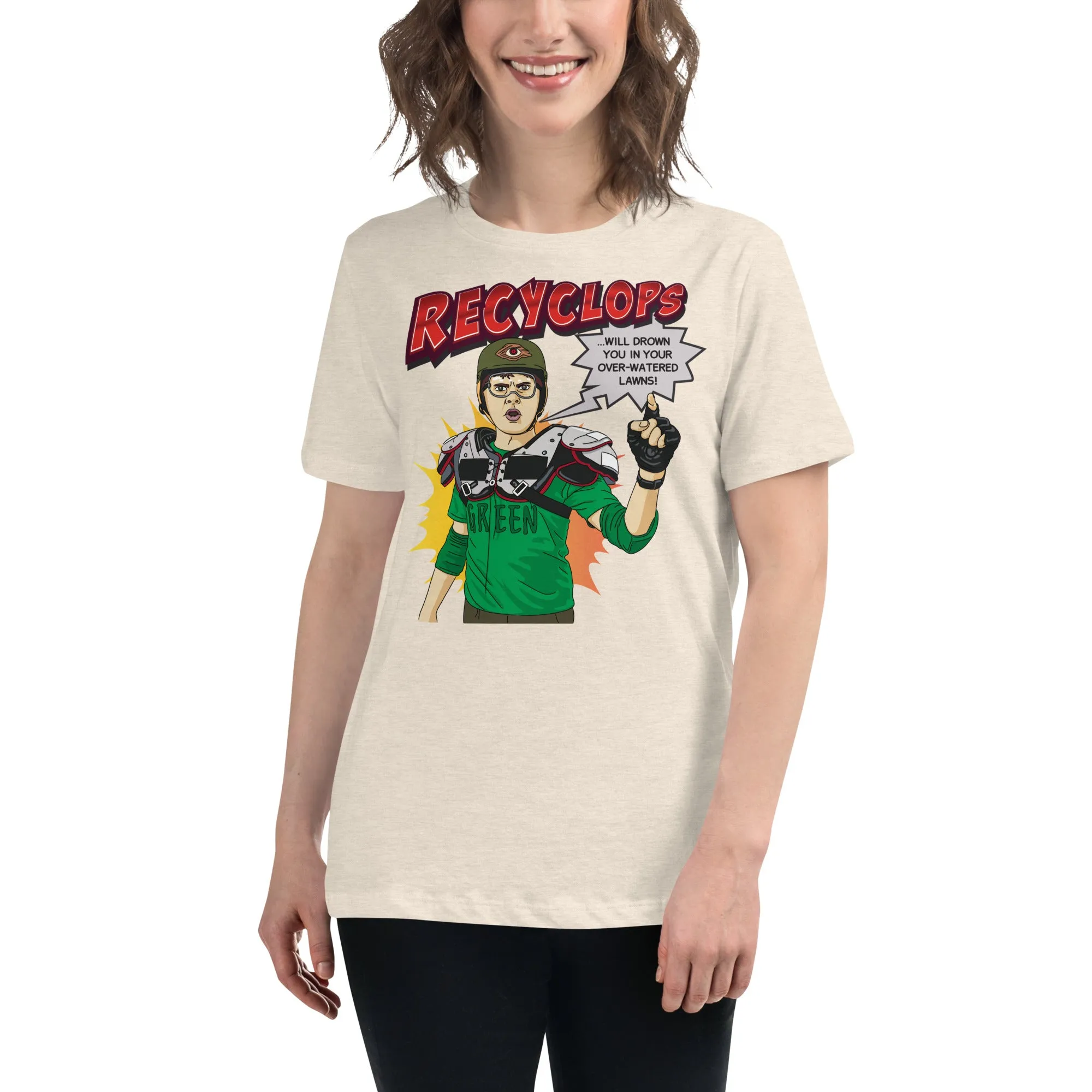 Recyclops Lawns Women's Relaxed T-Shirt