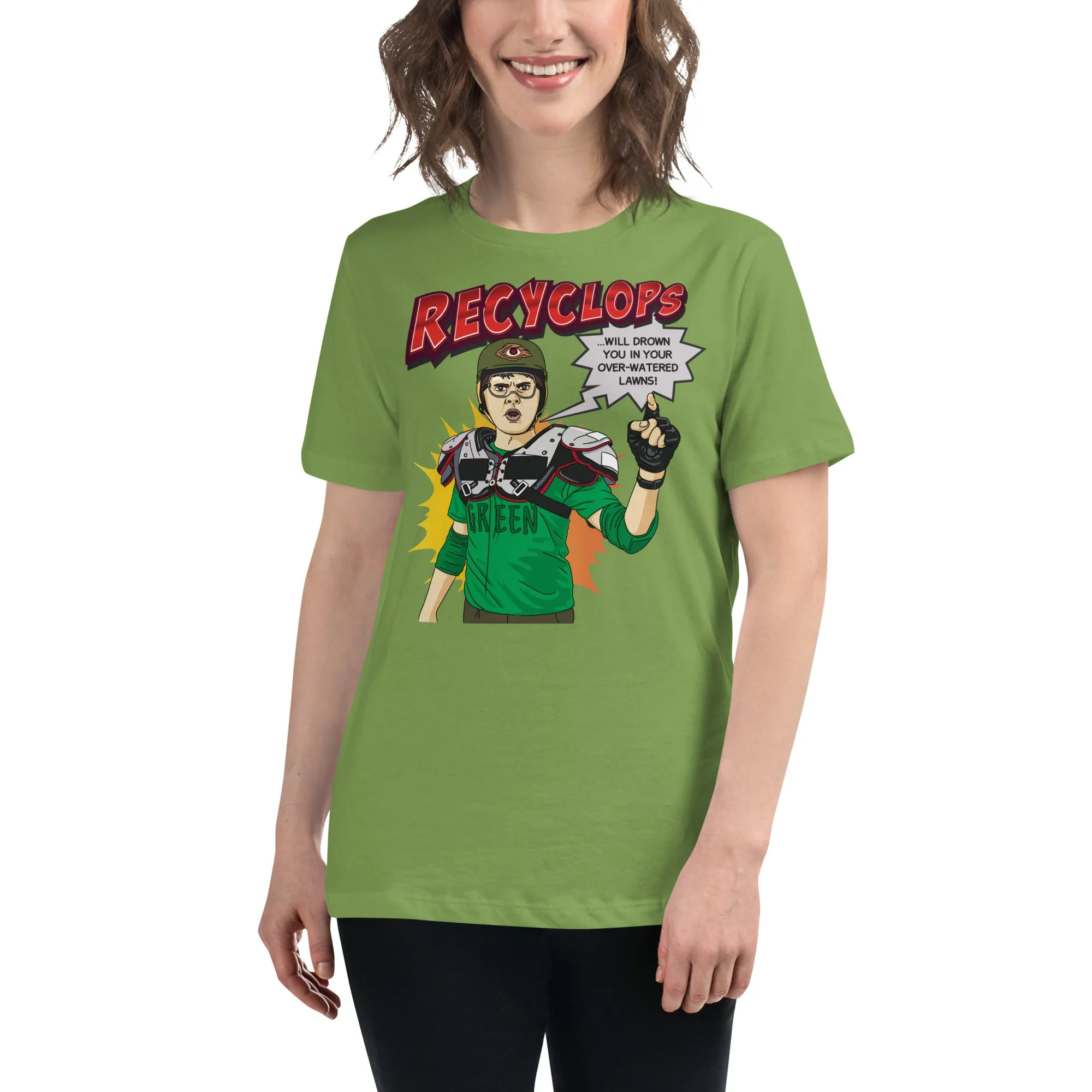 Recyclops Lawns Women's Relaxed T-Shirt