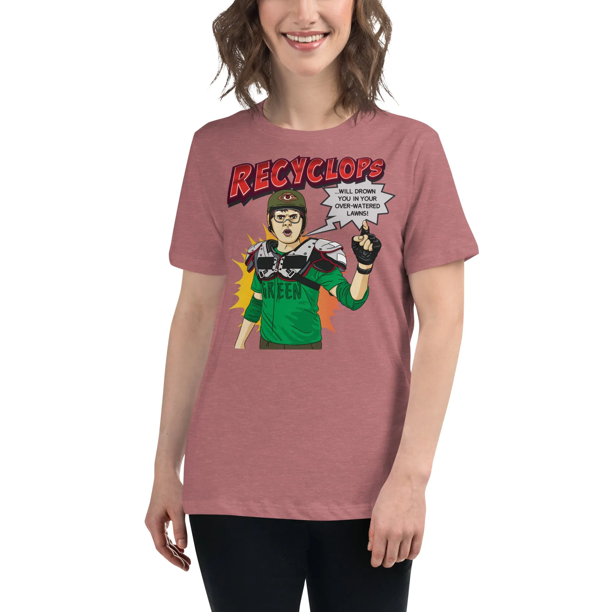 Recyclops Lawns Women's Relaxed T-Shirt