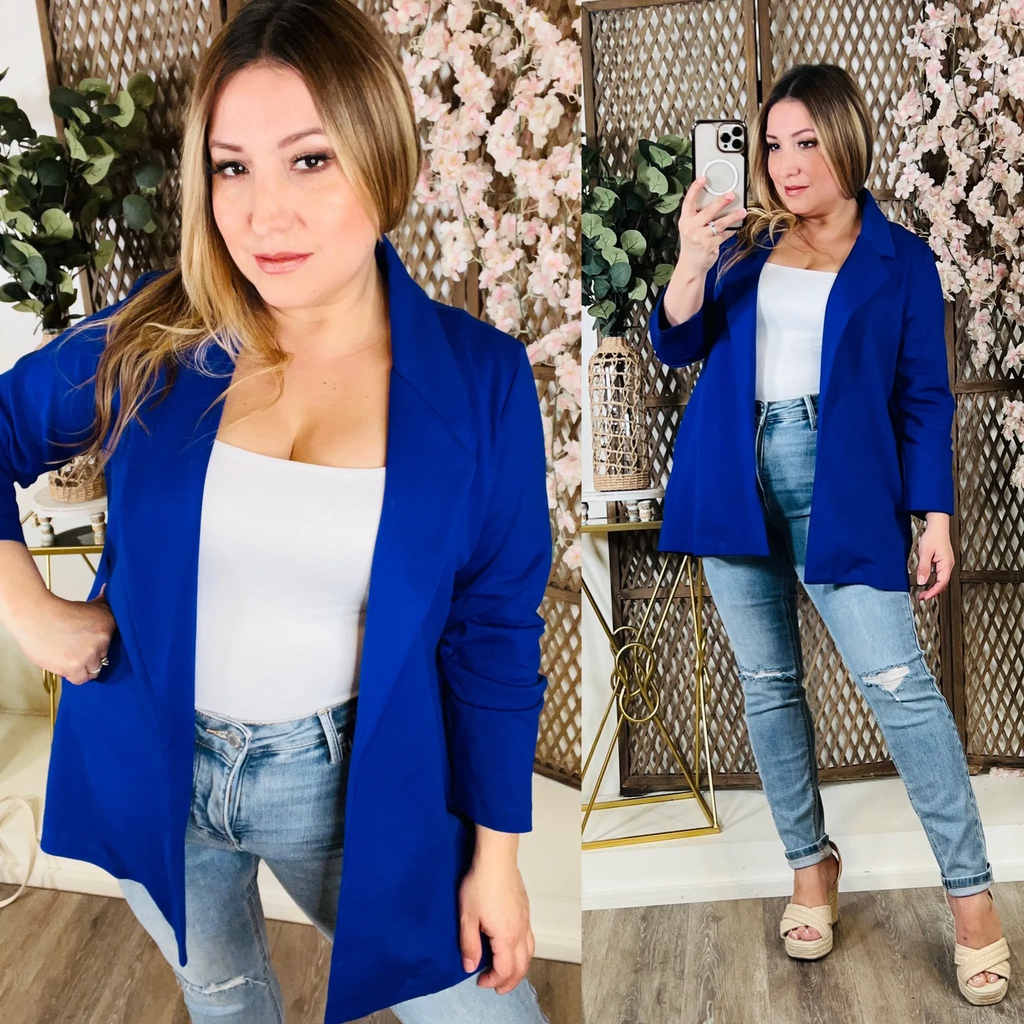 Royal Blue Magic Blazer