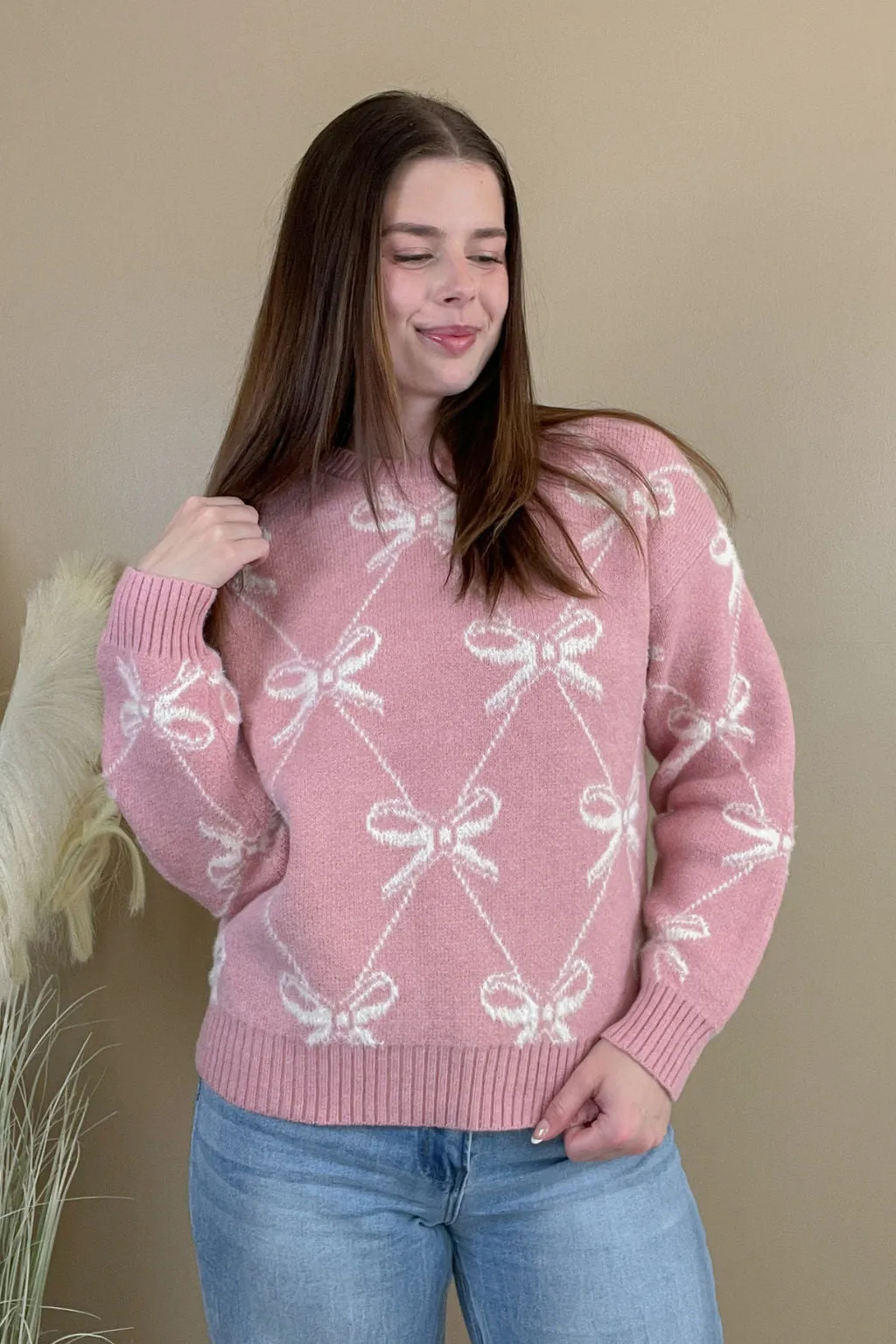 Simply Sweet Bow Sweater