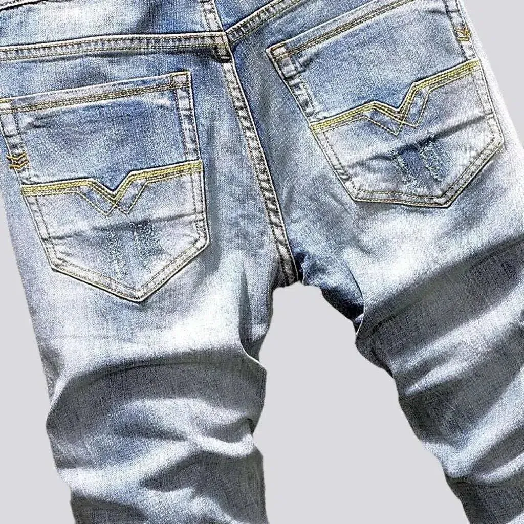 Skinny street jeans
 for men