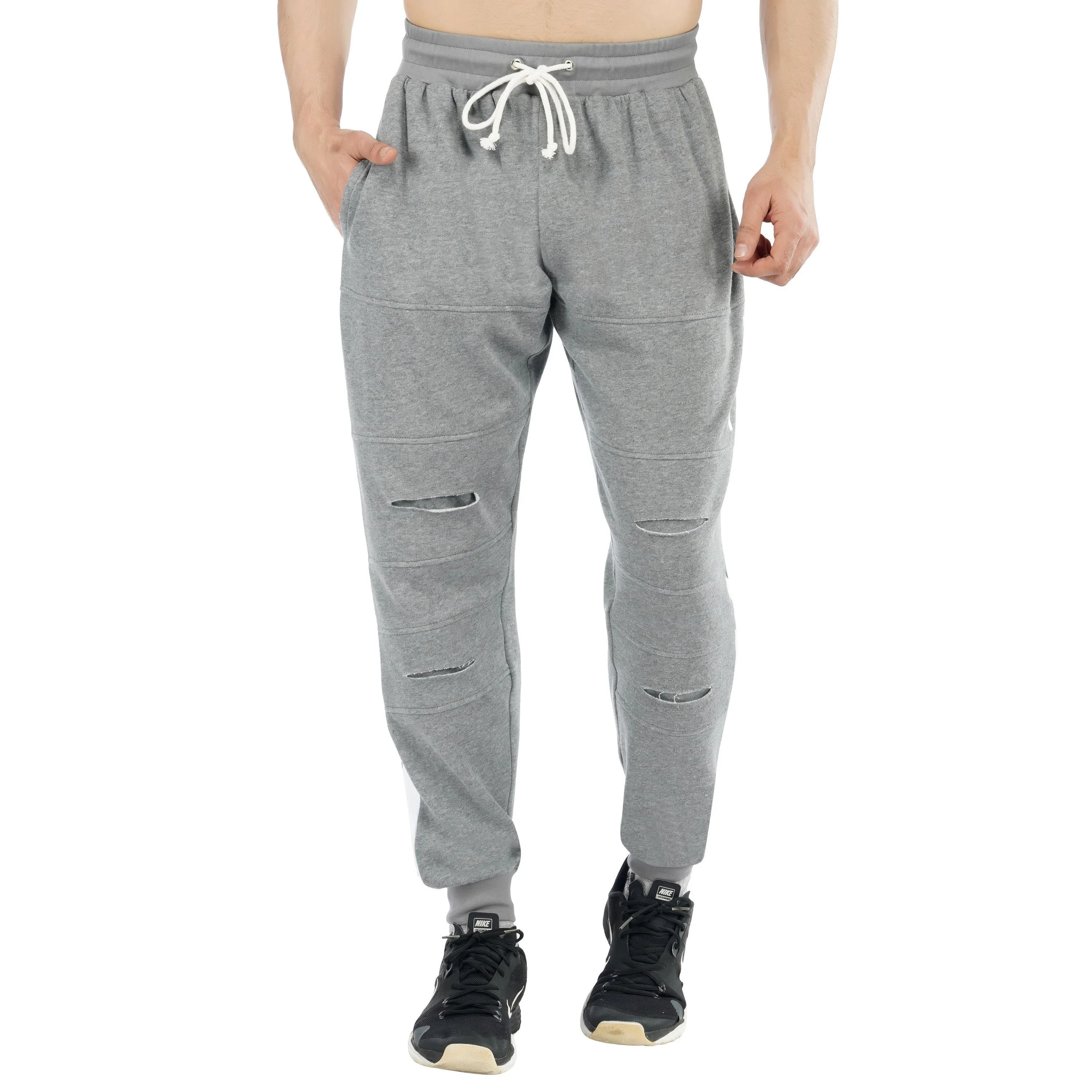 SLAY. Men's Light Grey Joggers