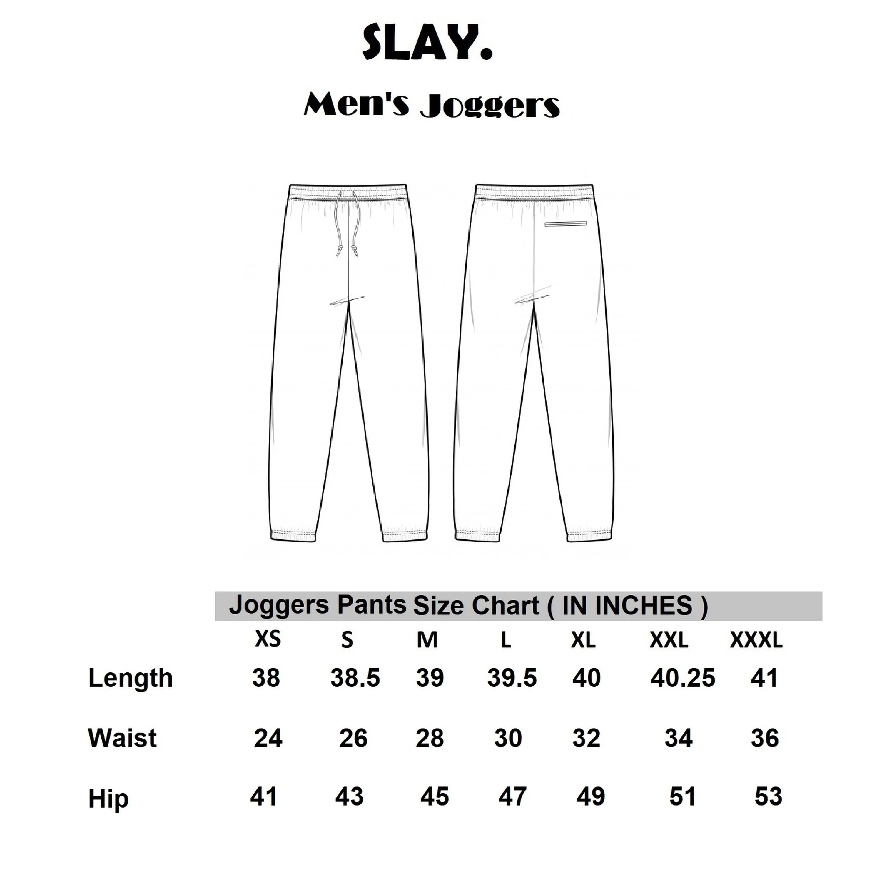 SLAY. Men's Light Grey Joggers