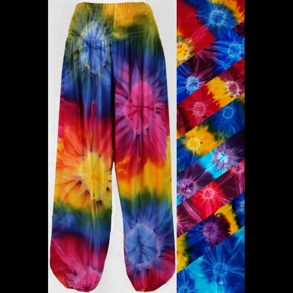 Star-Burst Tie-Dye Lounge Pants