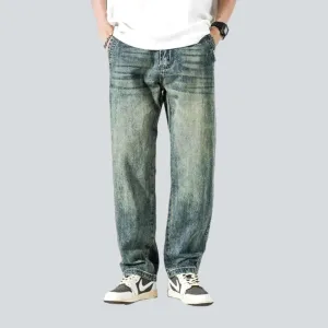 Street men's vintage jeans