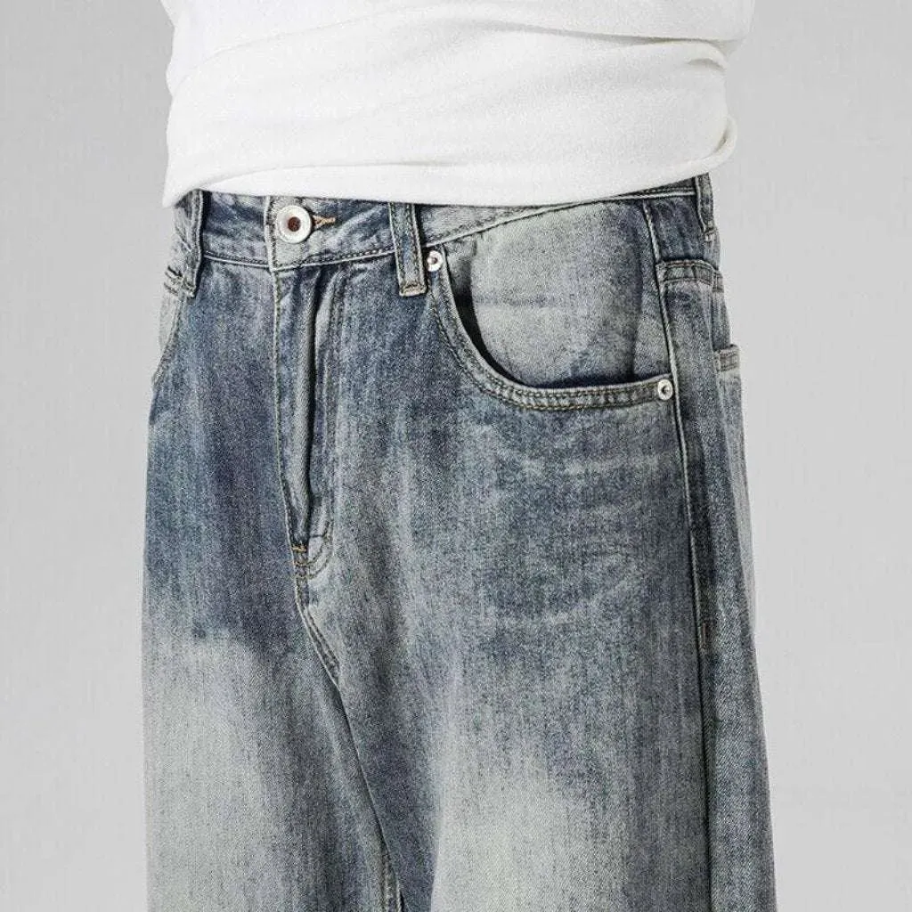 Street men's vintage jeans